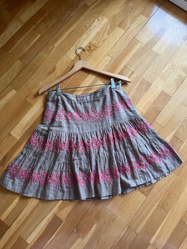 Minifalda bordada Nice Things