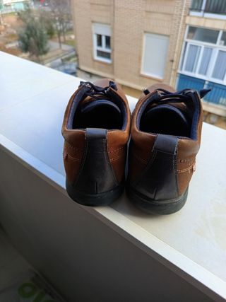 Zapatos de caballero de piel