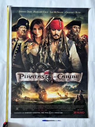 OFERTA! Pack 3 pósters Piratas del Caribe