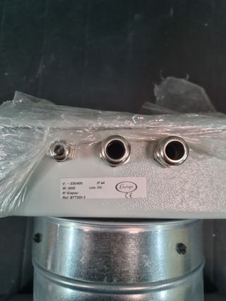 Calentador eléctrico trifasico