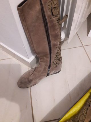 Stivali scamosciati donna n 39