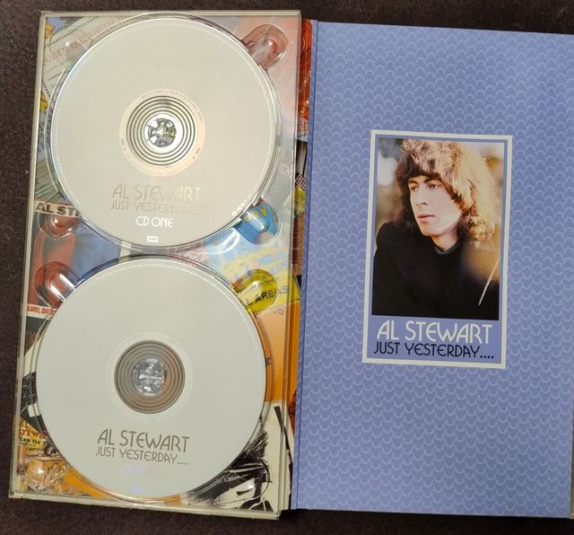 Caja de cds formato libro Al Stewart