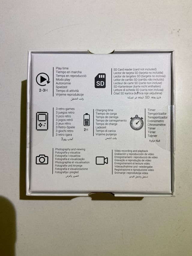 Cámara de fotos y vídeos para niños infantil.