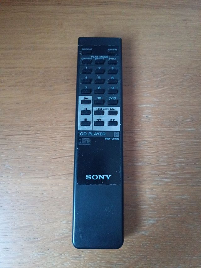 Mando CD Player Sony RM-D190