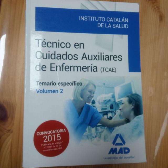 Libros de oposiciones TCAE 