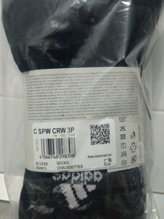 3 Calcetines Adidas Talla 43-45
