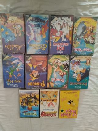 Pelis Disney vhs