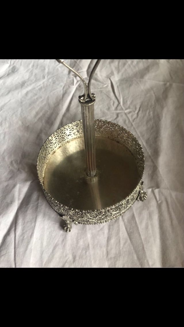 saliera in cristallo e argento 175 grammi 