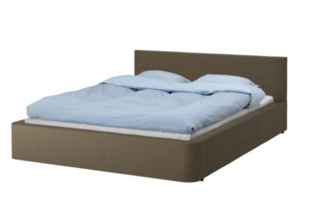 Cama MELBU ratán Ikea 140x200