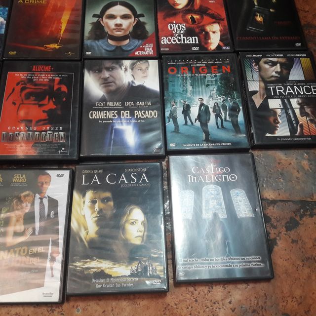 Lote thriller dvd