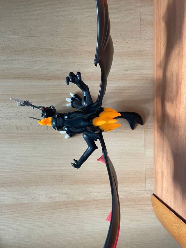 Playmobil Dragon y caballero