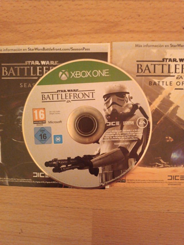 Juego Xbox one Star Wars Battlefront