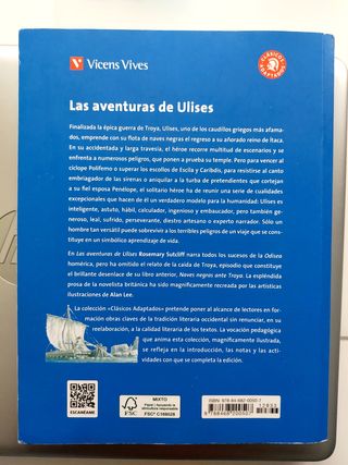 Las aventuras de Ulises. Auxiliar ESO: La Historia De La Odisea de Homero