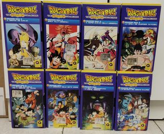 16 VHS - DragonBall The Movie Collection