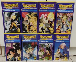 16 VHS - DragonBall The Movie Collection