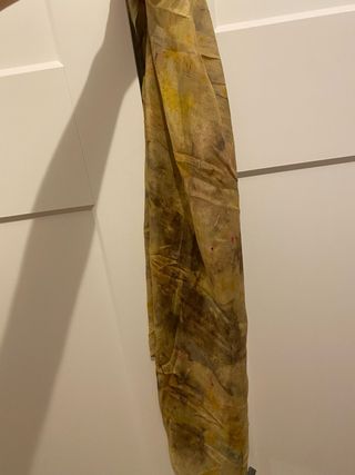 Foulard seta ecoprint