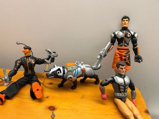 Muñecos Action Man articulados