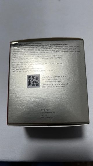 Shiseido vitale perfection supreme cream