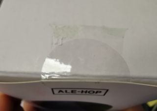 Altavoz redondo con luz led.