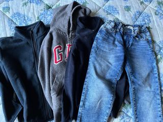 Felpe e jeans bimbo 4-5 anni 110 cm