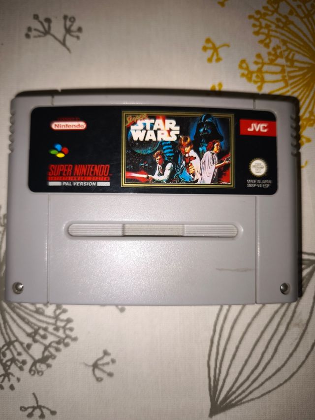 VIDEOJUEGO SUPER NINTENDO PAL STAR WARS