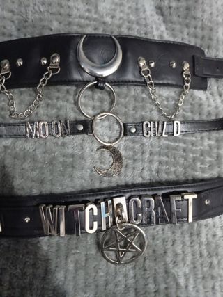 Collares góticos choker gargantillas