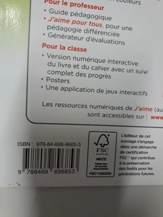 Libro francés 1ESO
