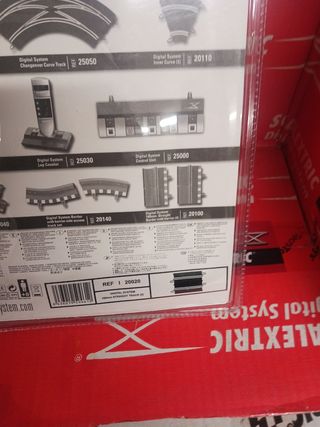 Scalextric digital system recta 180 mm