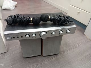 Karaoke con altavoces