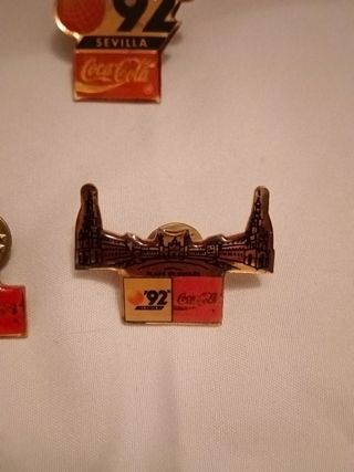 Colección pins Coca Cola Expo 1992