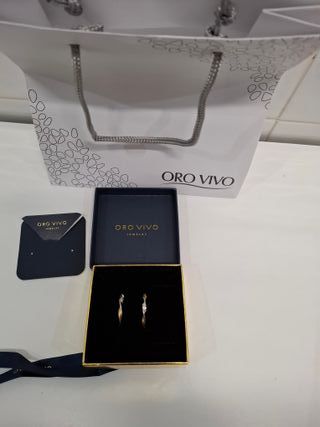 Pendientes oro