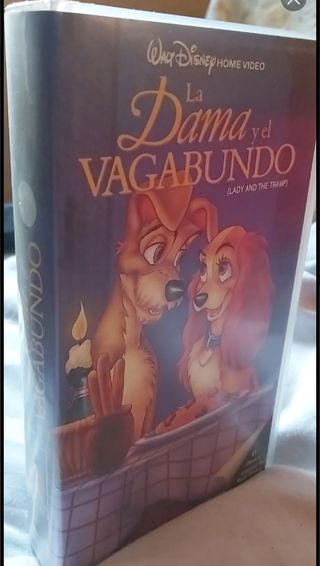 VHS LA DAMA Y EL VAGABUNDO,Black Diamond