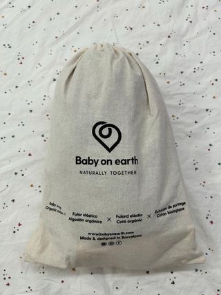 Bandana o pañuelo bebe baby on earth
