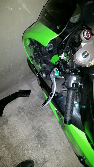 SPECCHIETTI + LEVE A LAMA KAWASAKI ZX10R 2006