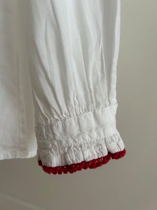 Blusa camisa de premamá trf de Zara  Talla L