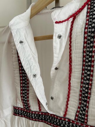 Blusa camisa de premamá trf de Zara  Talla L