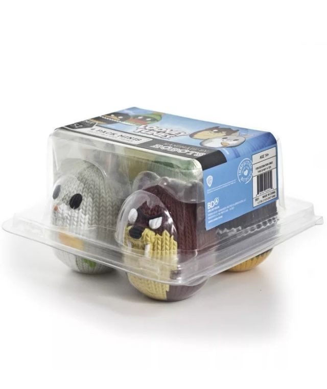 Pack 4 figuras huevo Looney Tunes