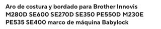 Bastidor bordadora brother  NUEVO