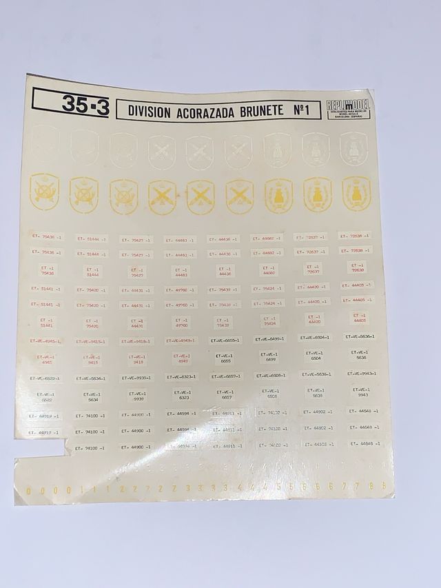 Replimodel Divion Acorazada Brunete