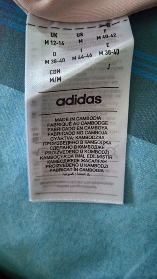 Sujetador deporte Adidas