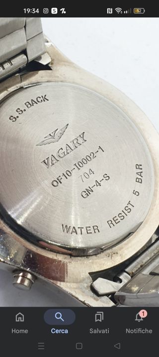 Orologio cronografo Vagary by Citizen.