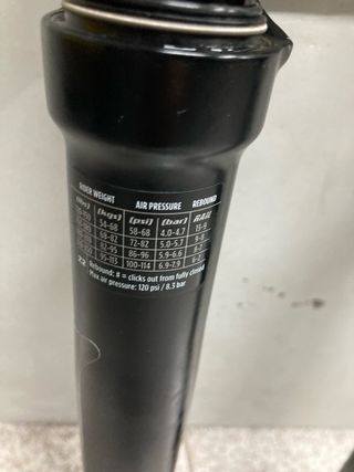 Horquilla 29” Marzocchi  fox bomber Z2 .