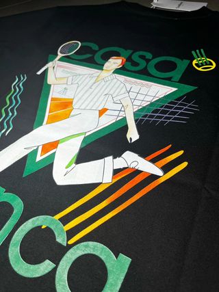 Camiseta Casablanca Le Jeu Negra