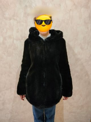 Chaquetón piel sintética