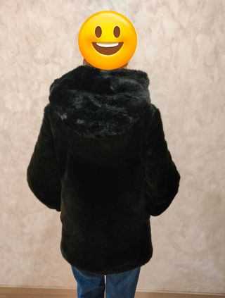 Chaquetón piel sintética