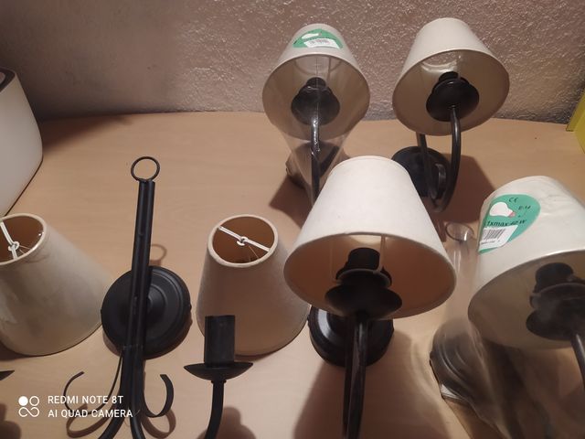 Lampara apliques pared