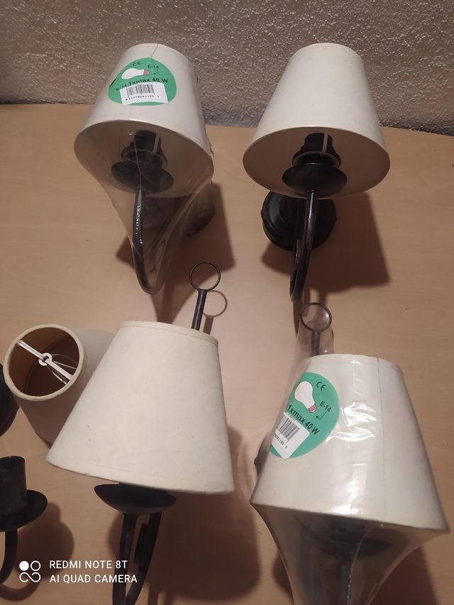 Lampara apliques pared