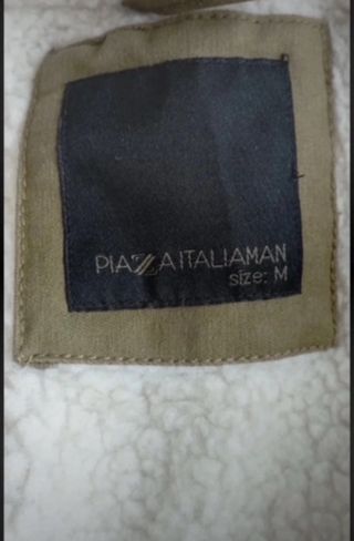 Parka militar verde con forro