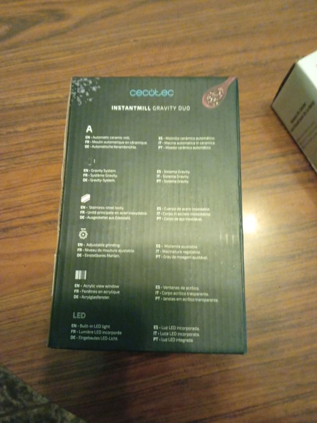 Molinillo de pimienta y sal