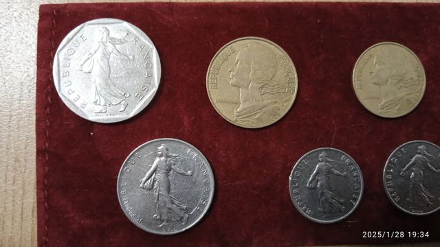 Francos franceses más regalo